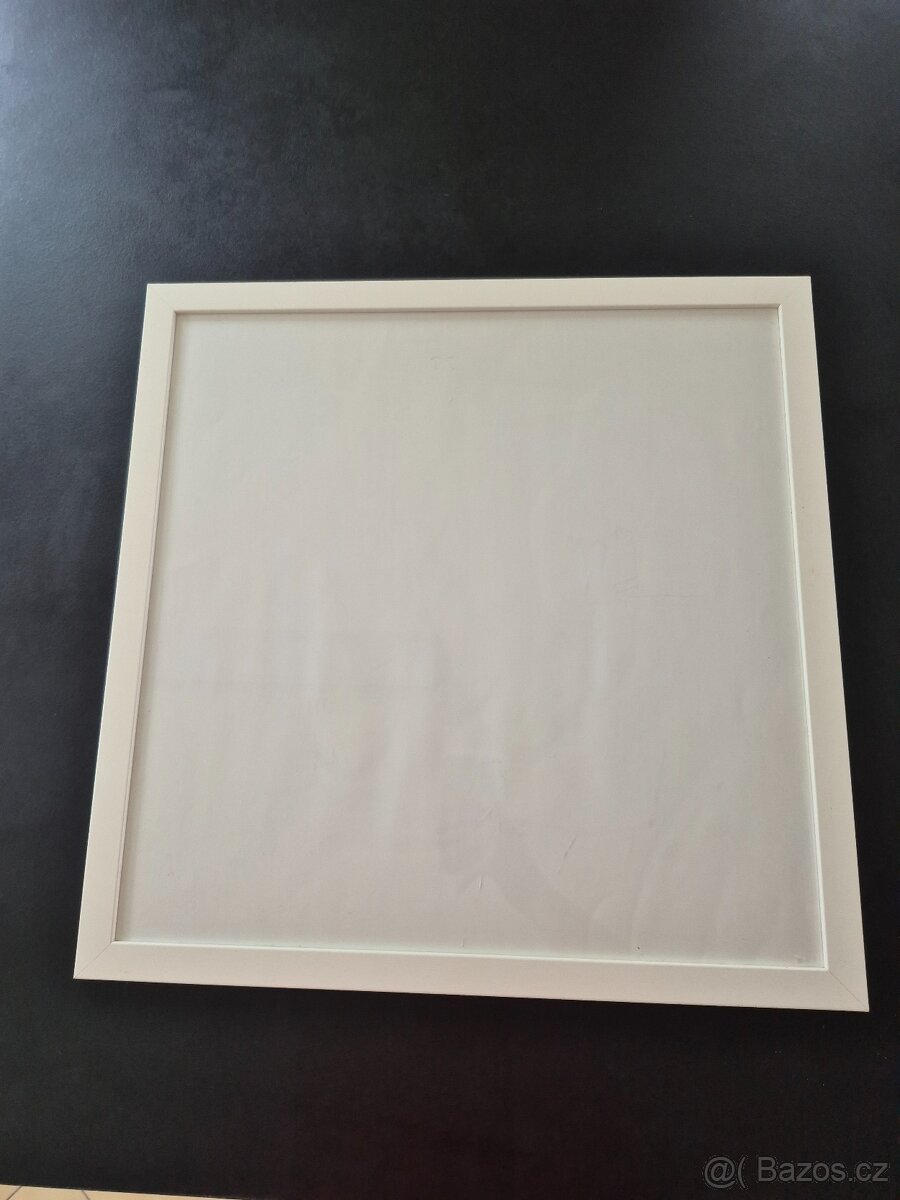 Bílý rám obrazu Ikea Nyttja 54x54 cm