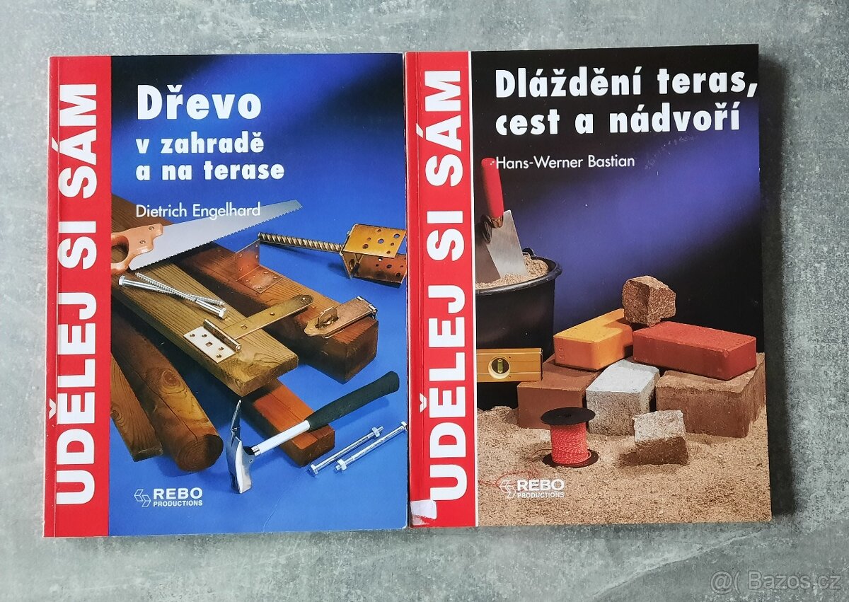 Dláždění teras a cest. Dřevo v zahradě a na terase