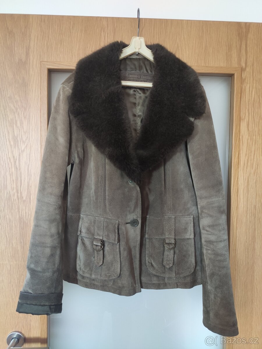Kožená bunda, vel.40