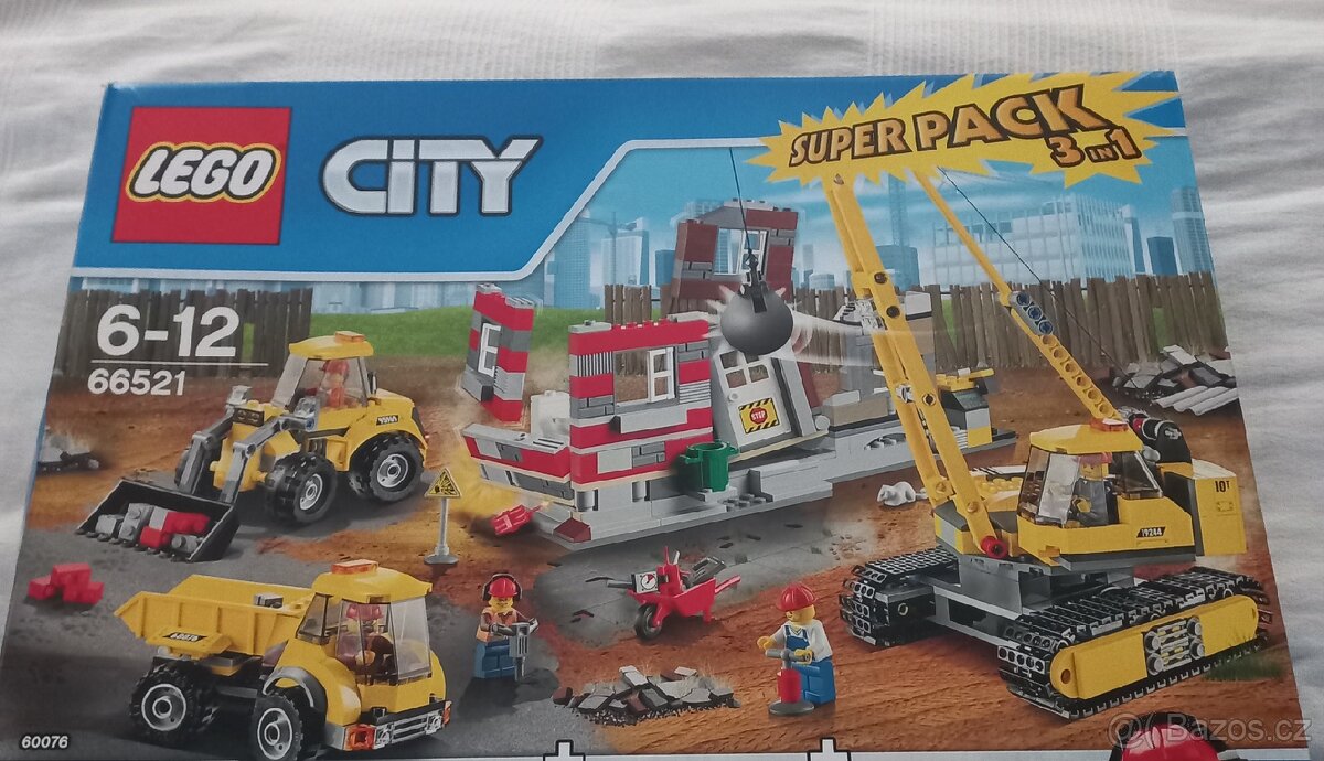 Lego City Demoliční práce 60076