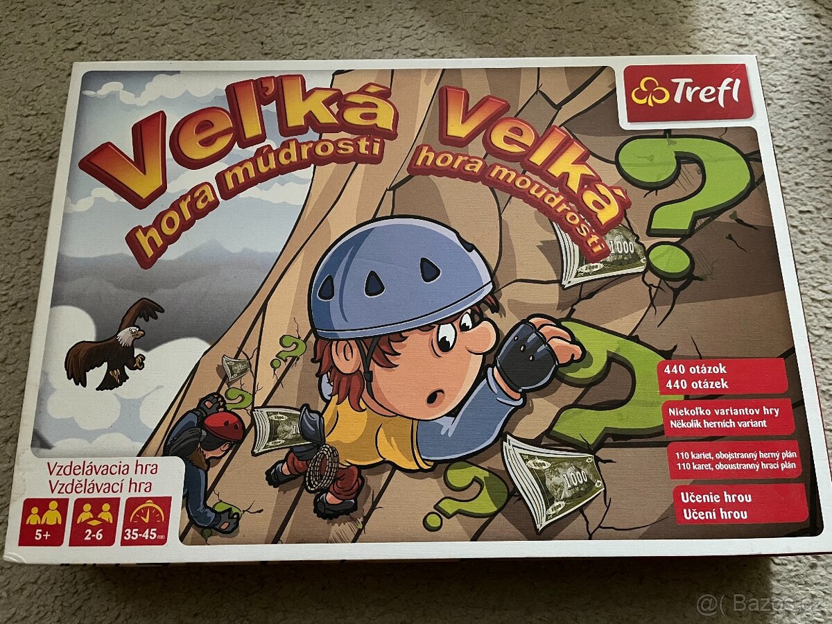 společenská hra Velká hora moudrosti