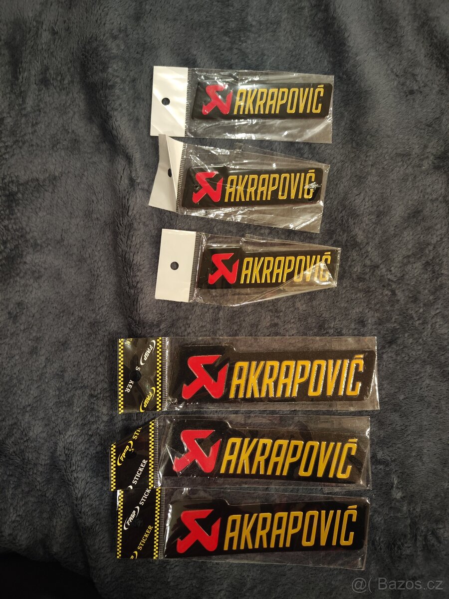 Nálepky akrapovic