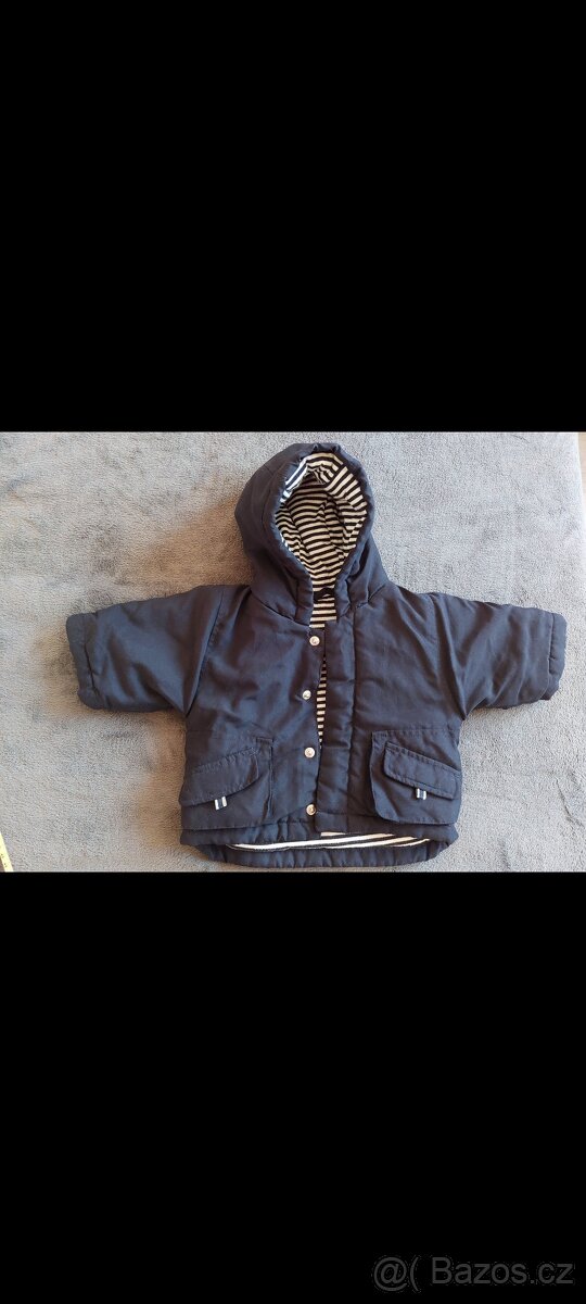 Dětská zimní bunda 56