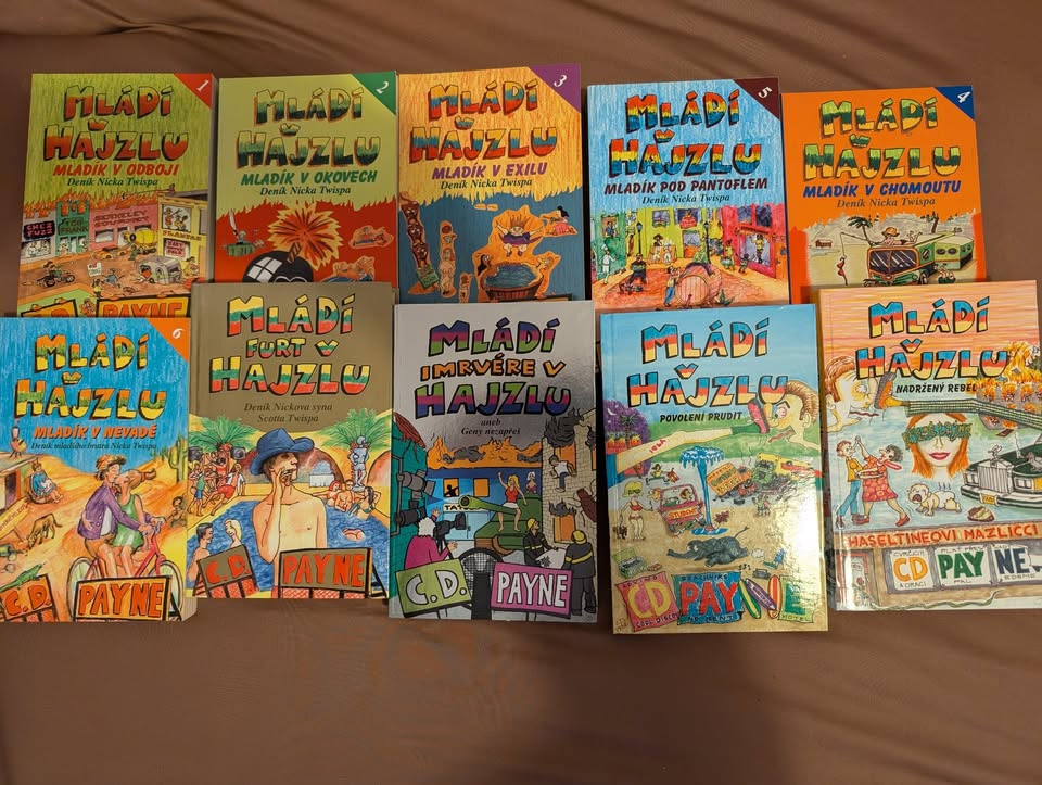 Mládí v hajzlu 10 knih