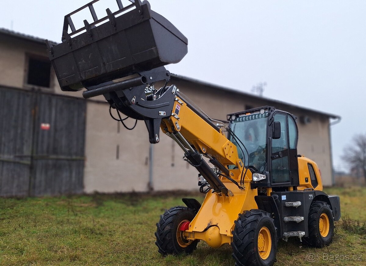 Kolový čelní nakladač, zdvih 1800kg