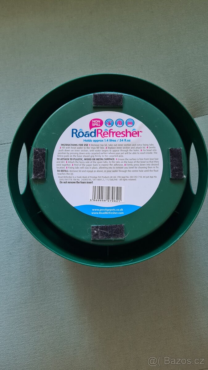 Cestovni miska na vodu