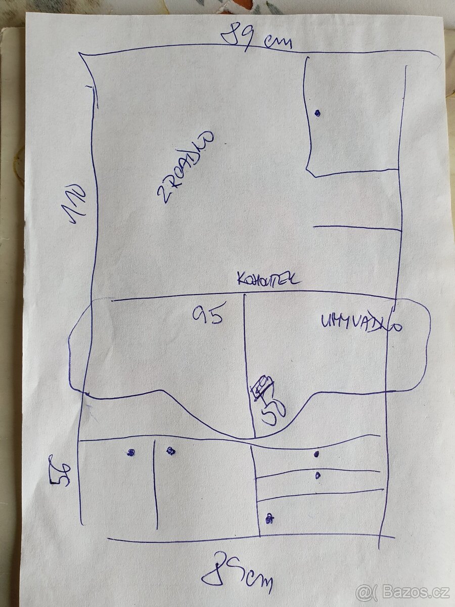 Prodám koupelnovou skříň se zrcadlem