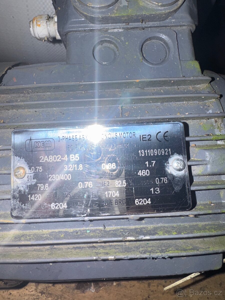 Elektromotor KEM 0,75 kW – 1420 ot./min