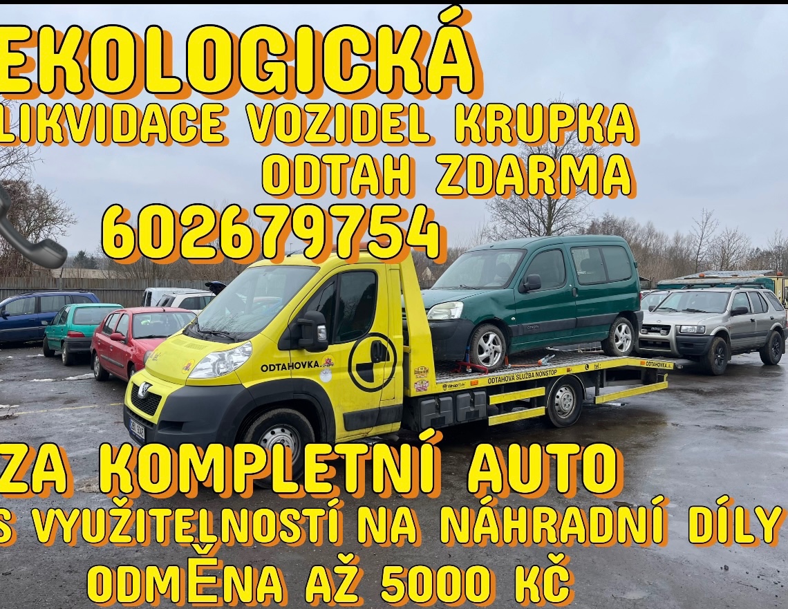 EKOLOGICKÁ LIKVIDACE VOZIDEL