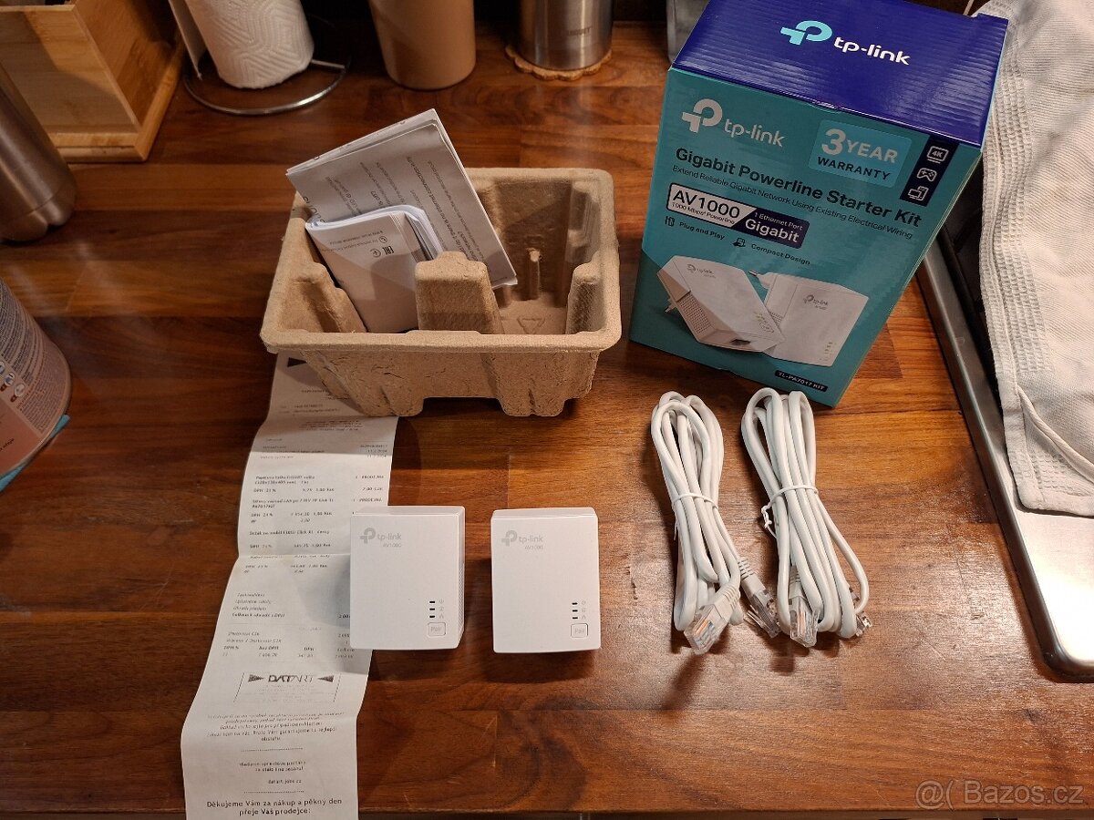 TP-Link TL-PA7017 KIT – Gigabit AV1000, nepoužité