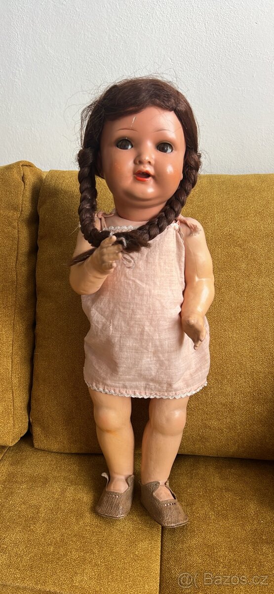 Starožitná panenka Německo - originál oblečky