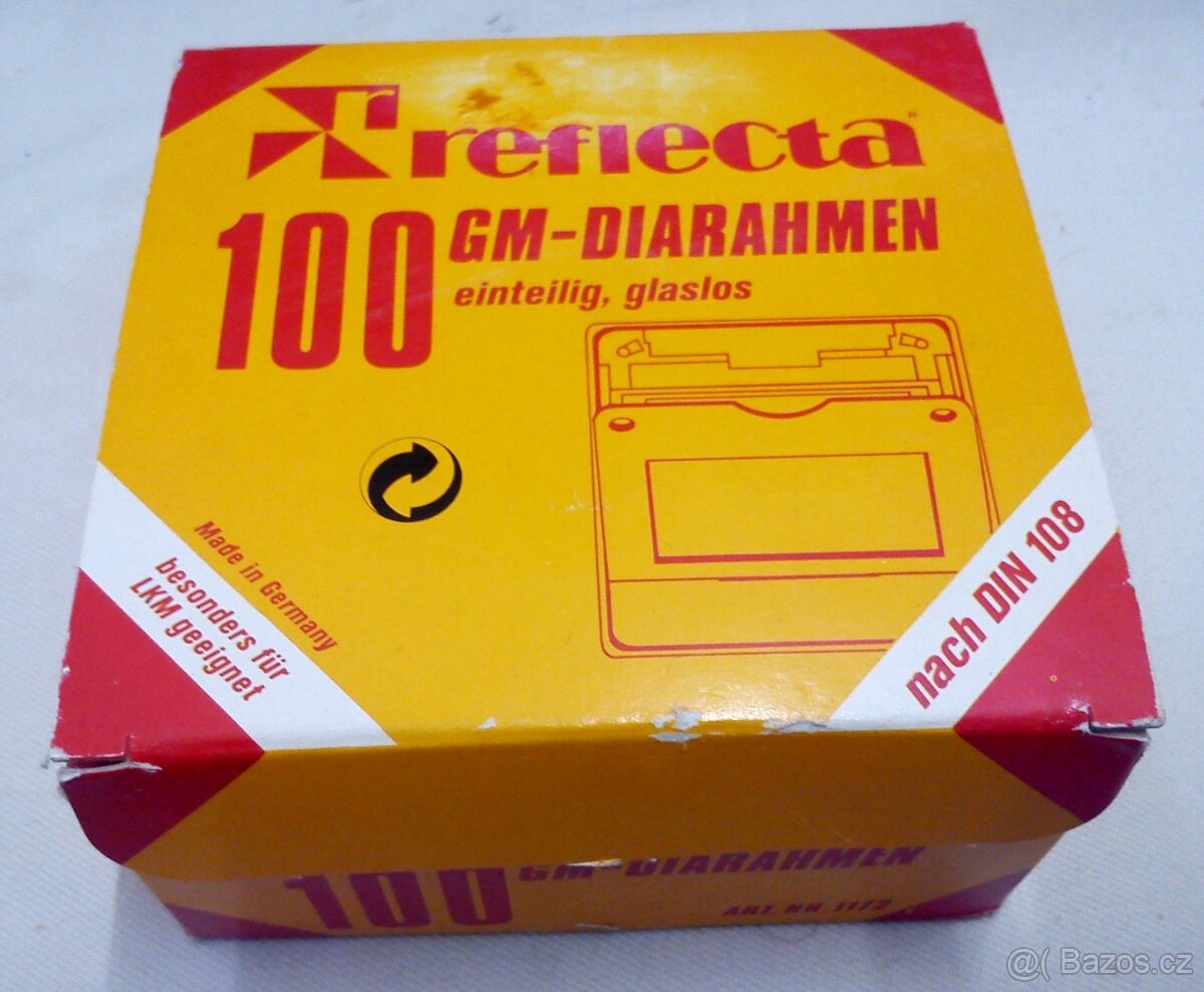 Diarámečky, sklíčka