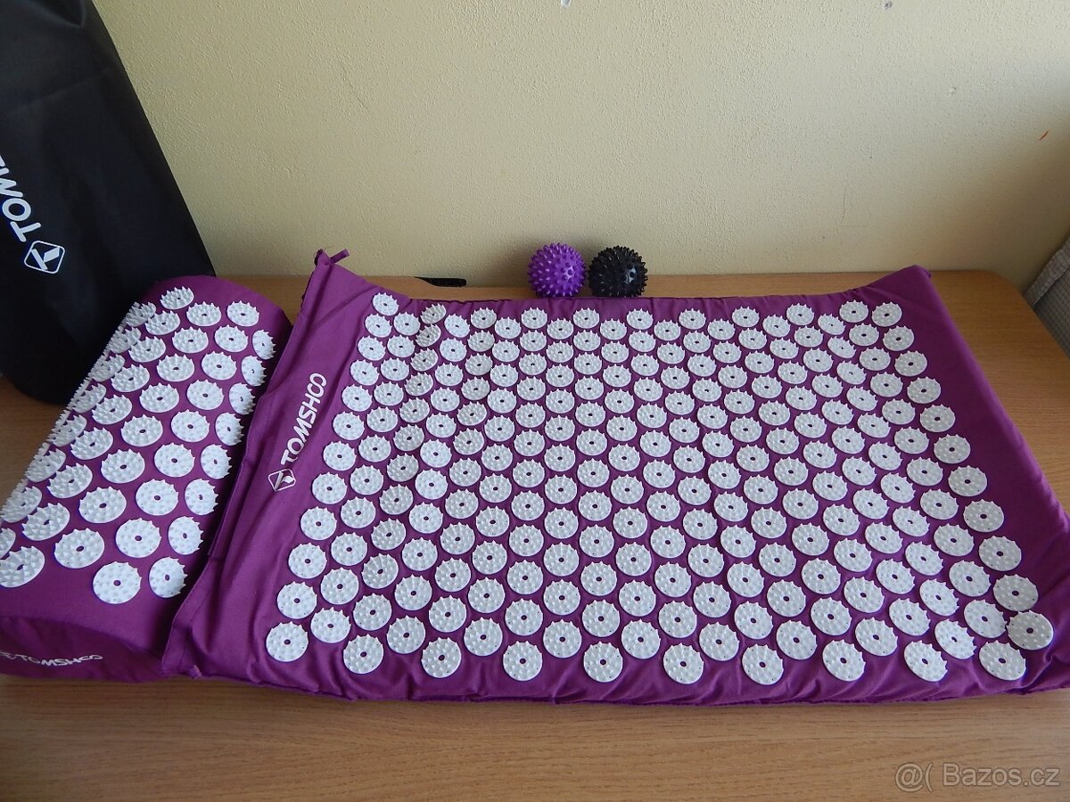 Akupresurní podložka s polštářkem - Nová