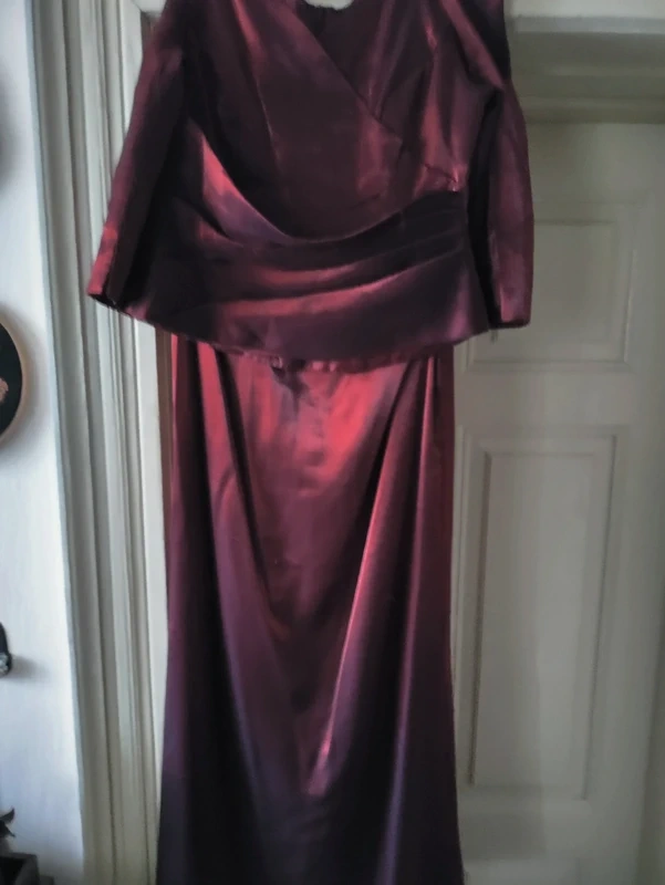 Společenský komplet s dlouhou sukní