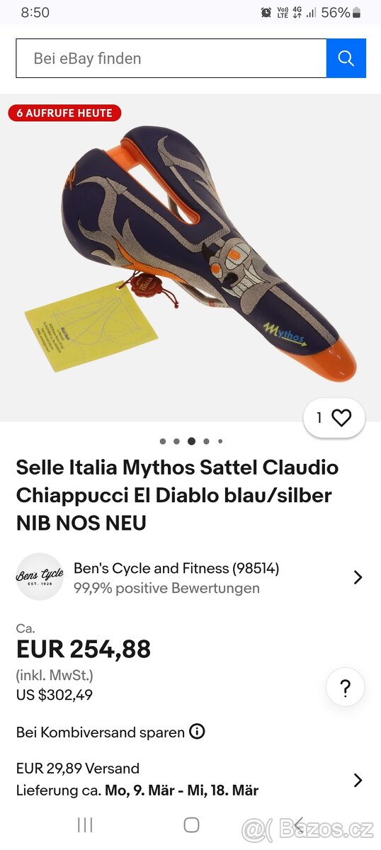 Retro sedlo El Diablo