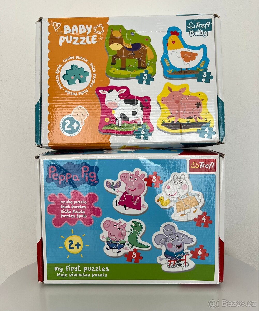 Dětské puzzle Trefl – Peppa Pig + Farma