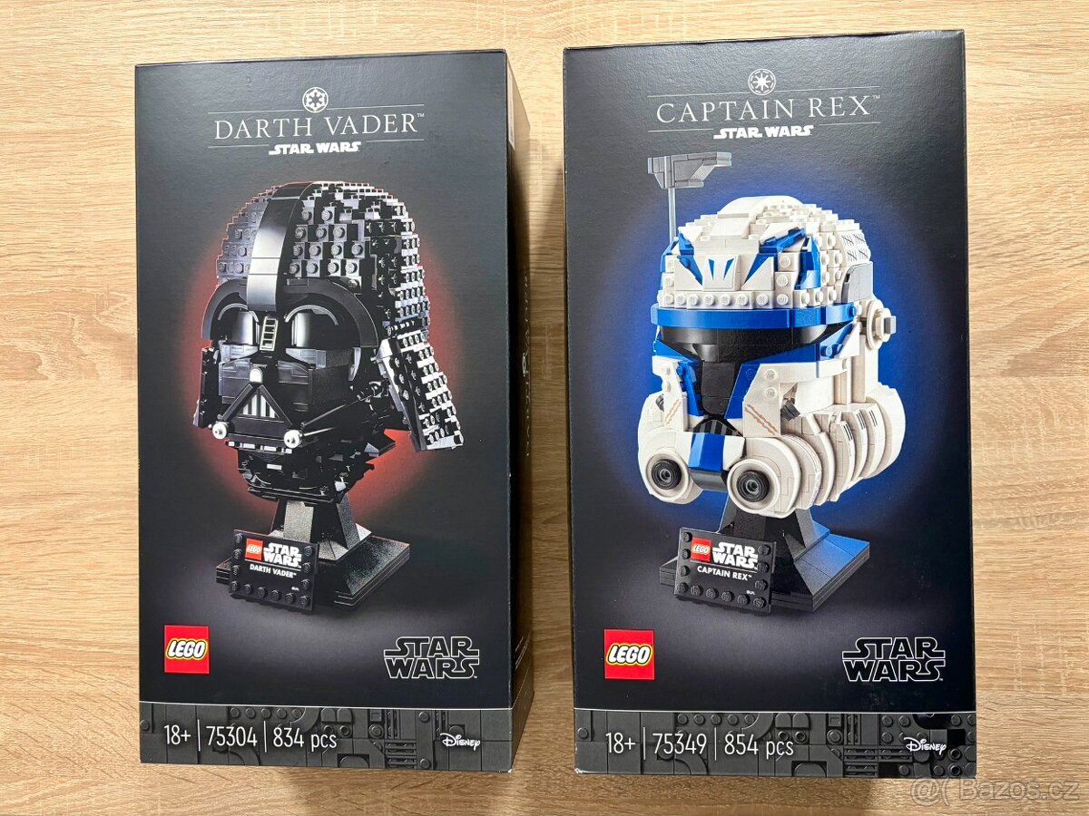 2x LEGO STAR WARS HELMA 75304 +75349