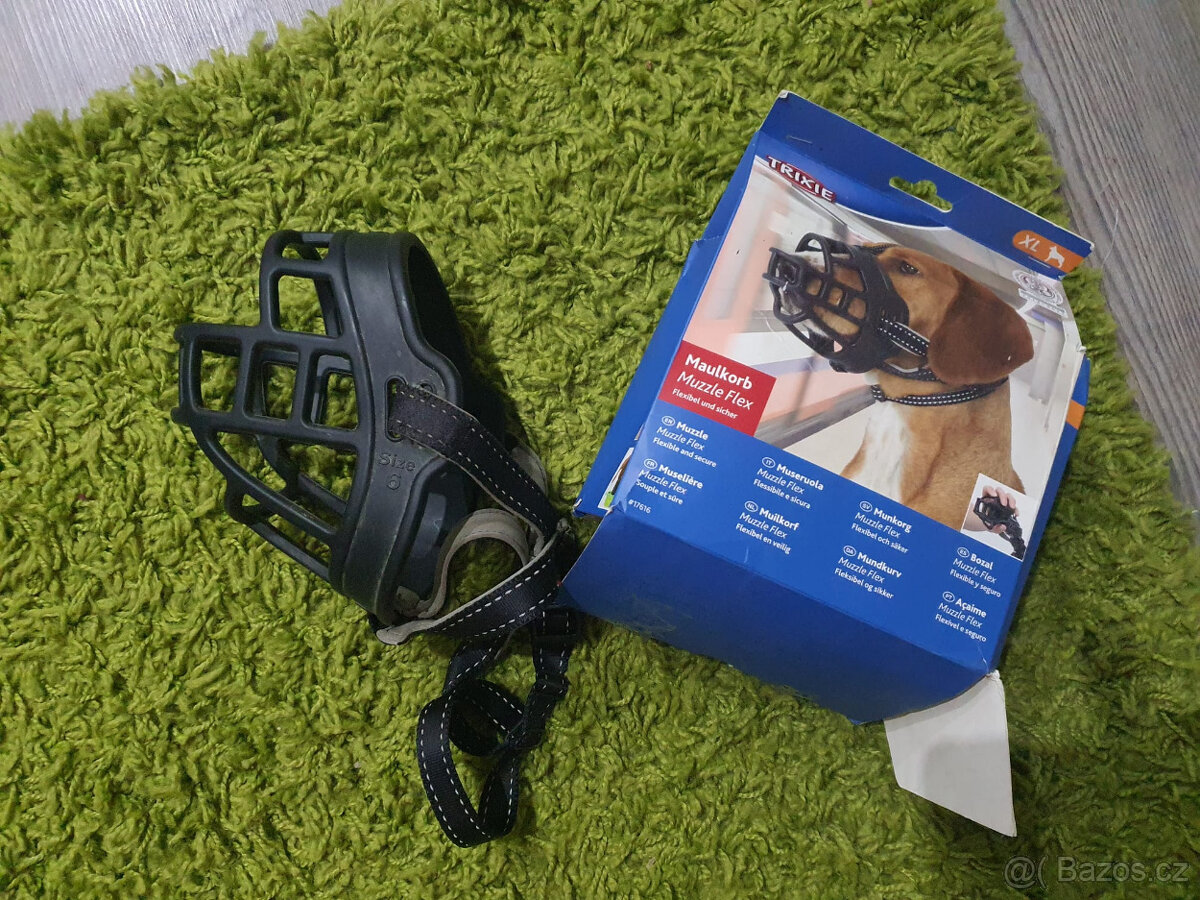 flexibilní náhubek trixie typu baskerville