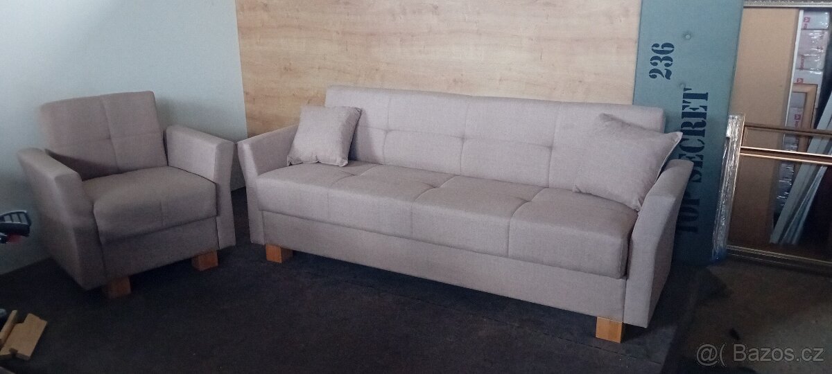 Prodam novou sedací soupravu 3-1