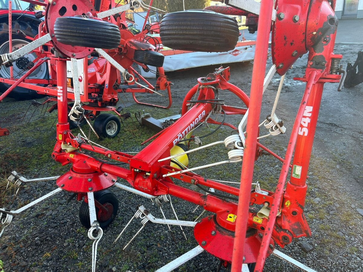 Obraceč sena , píce PÖTTINGER HIT 54 N ZACHOVALÝ