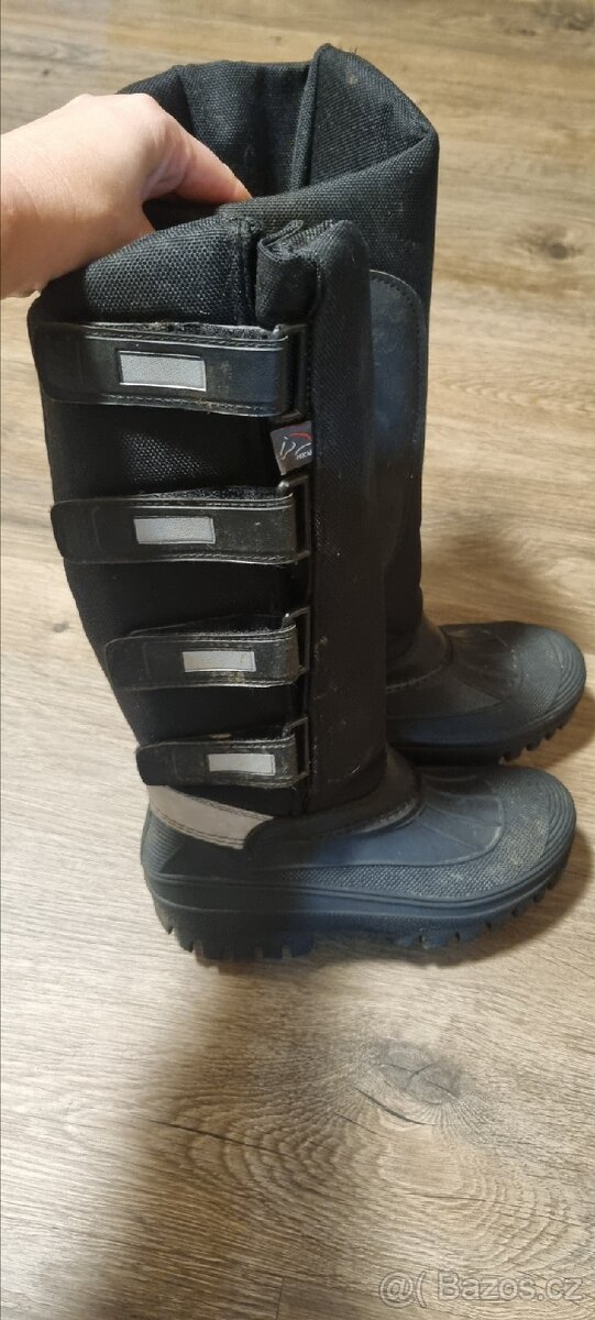 HKM zimni vysoké boty vel 34