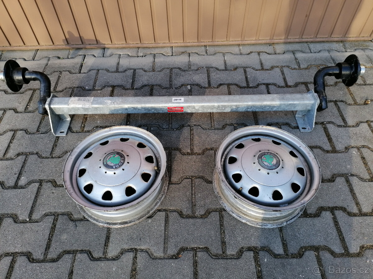 Náprava Knott VG7-L + disky