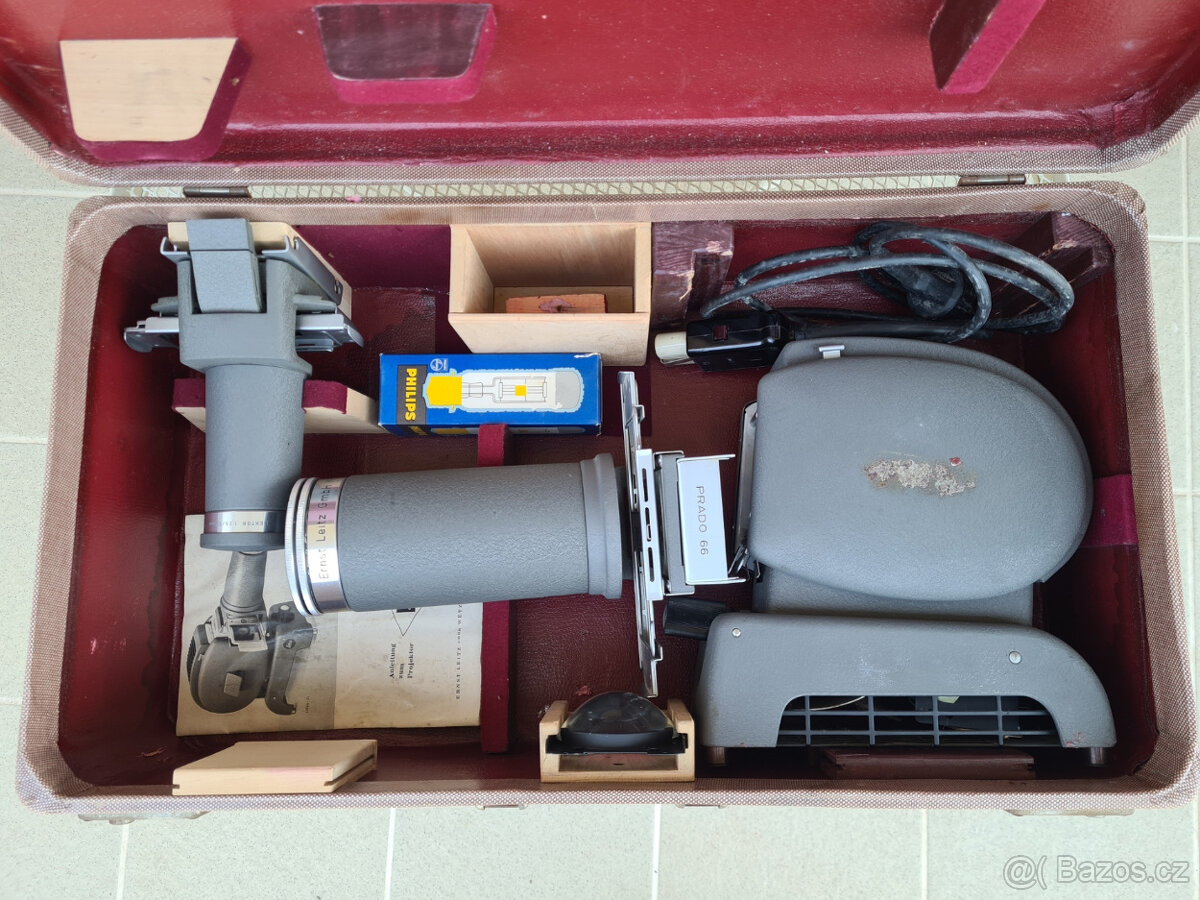 LEITZ PRADO 66 promítačka pro 6x6cm i 35mm diapozitivy