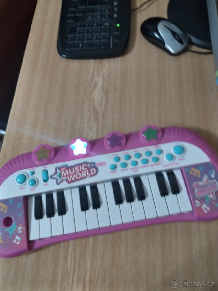 Dětské elektronické klávesy piano