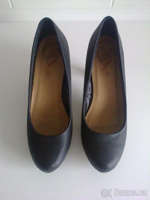 Nové luxusní kožené lodičky Rootz,vel.37, jen za 449,-