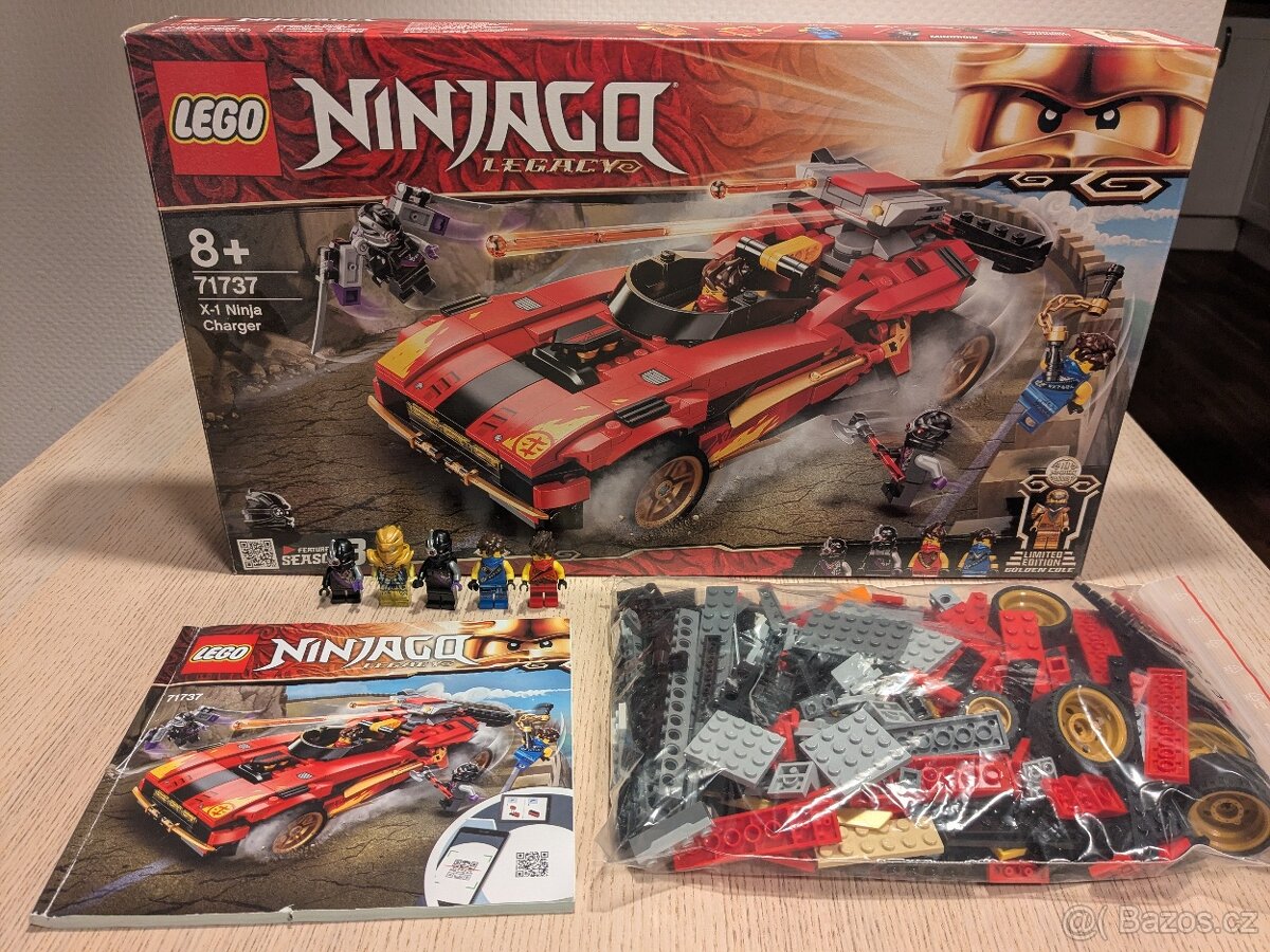 LEGO Ninjago 71737 Kaiův červený bourák
