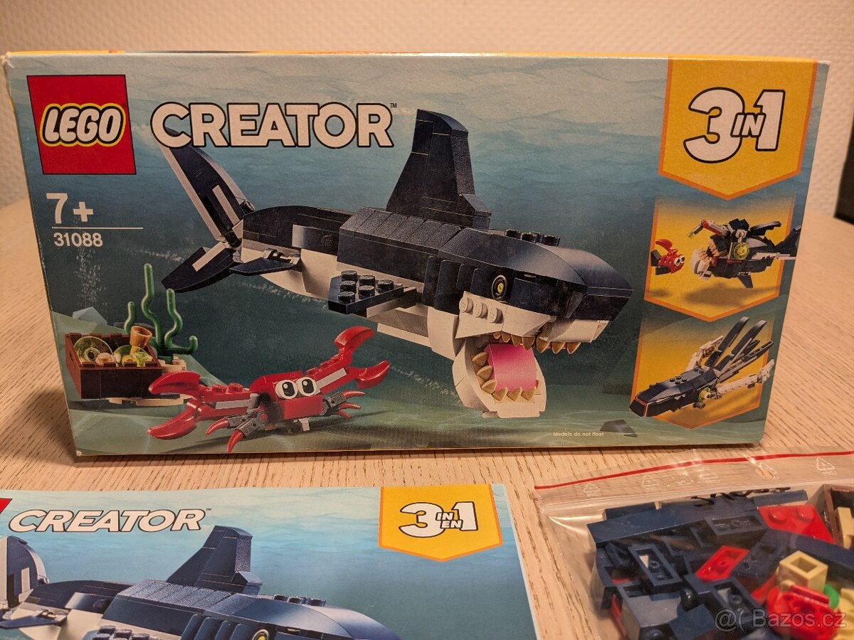 LEGO 31088 Tvorové z hlubin moří
