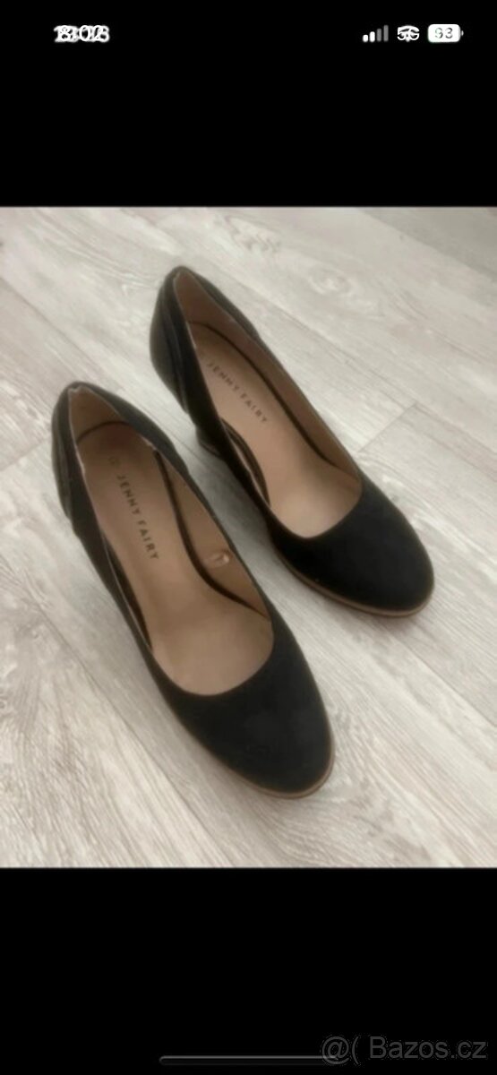 Lodičky na vysokém podpatku CCC vel.40