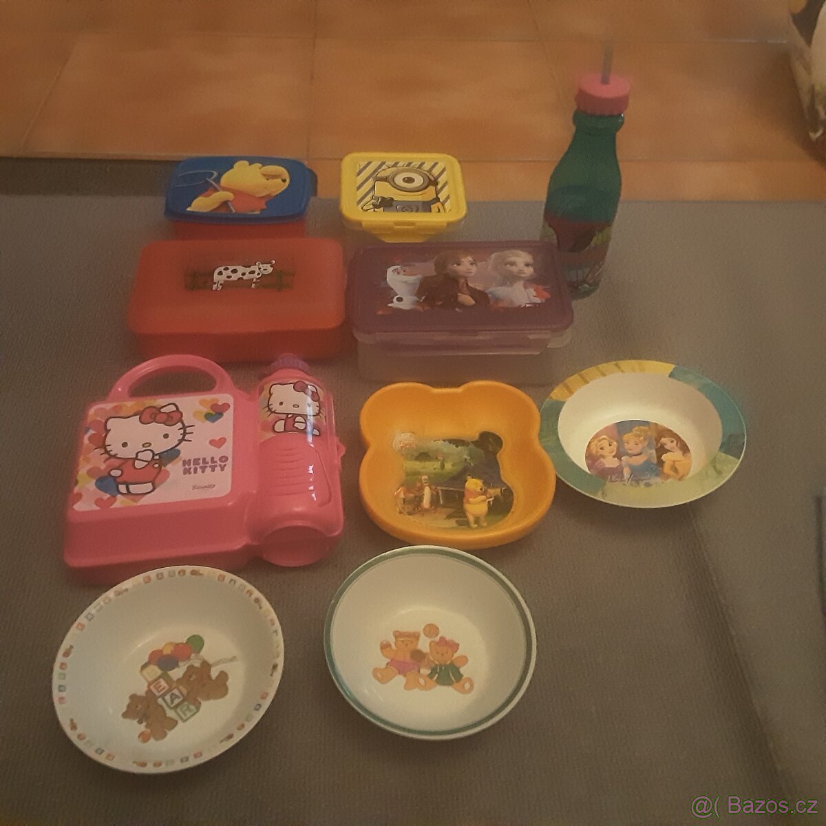 Dětské nadobi, boxy dozy misky