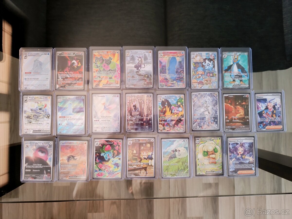 Originální Pokémon TCG – Prodej sbírky