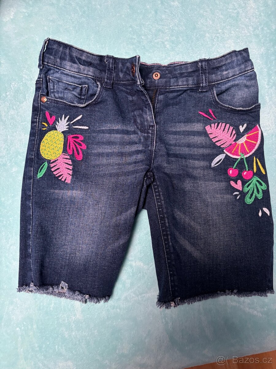 Dívčí džínové kraťasy