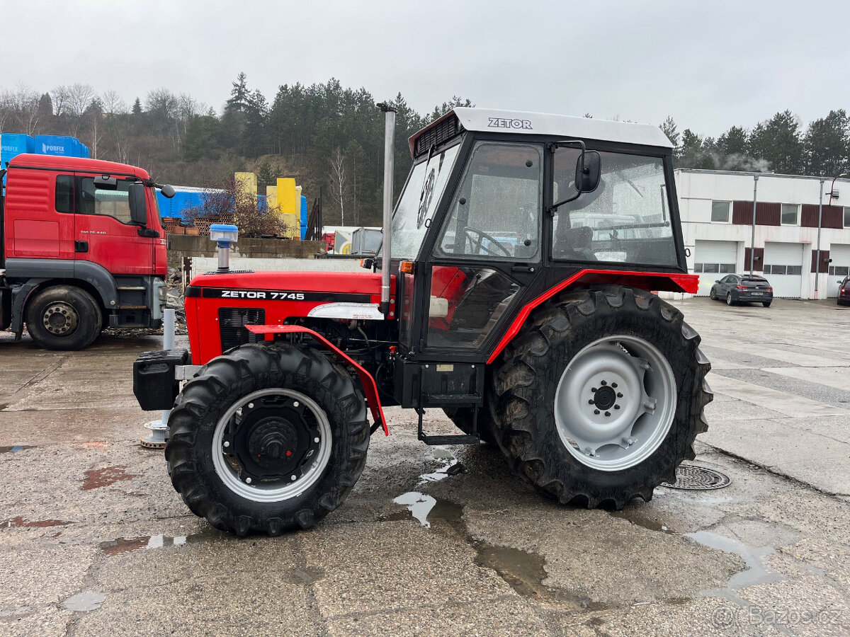 Zetor 7745 turbo s SPZ.