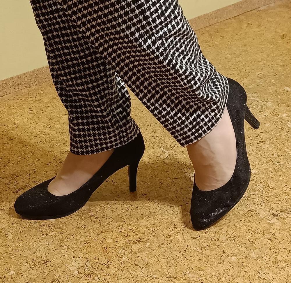 Dámské černé lodičky vel. 39