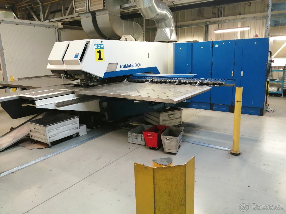 Laserový děrovací lis Trumpf TruMatic 6000