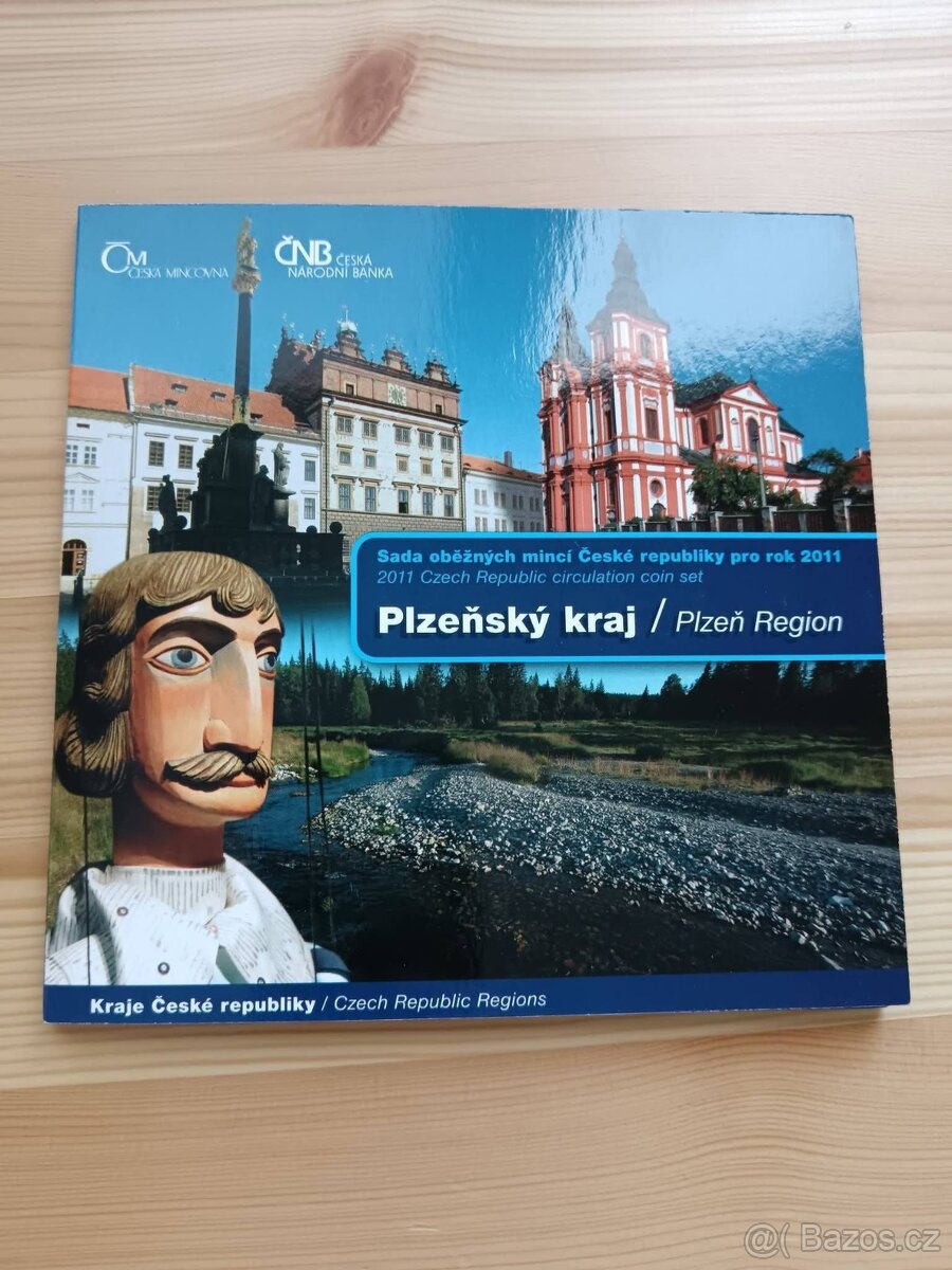 Sada oběžných mincí Česká Republika 2011 Plzeňský kraj