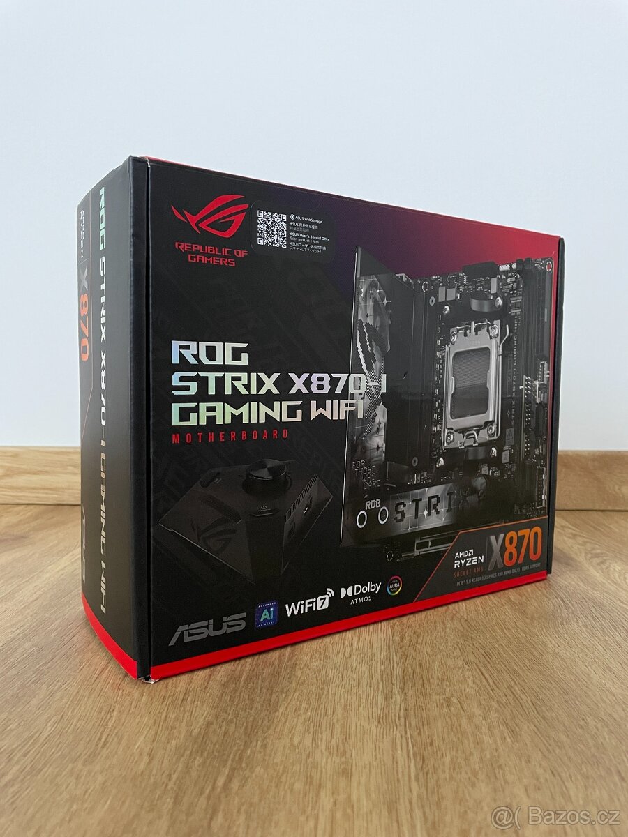 Asus ROG STRIX X870-I GAMING WIFI záruka