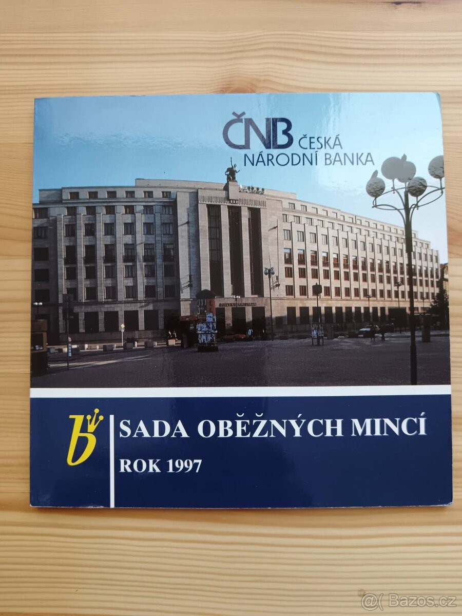Sada oběžných mincí Česká Republika 1997 ČNB
