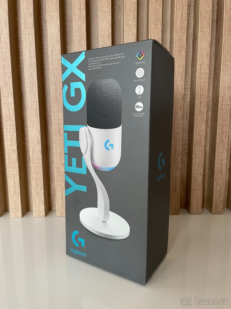 Logitech YETI GX Dynamic RGB mikrofon