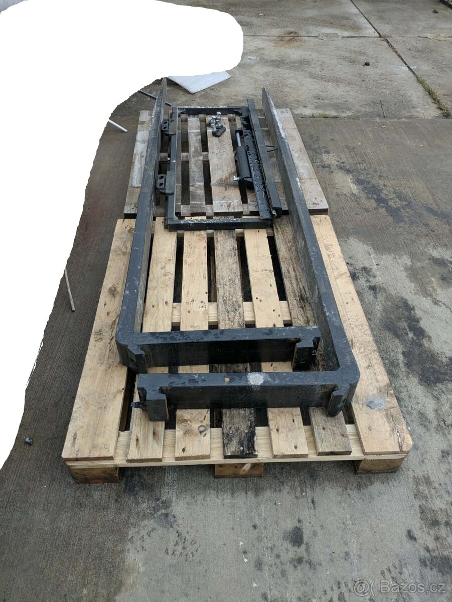 Vidly pre VZV 2400mm 3,5t + rám s bočným posuvom