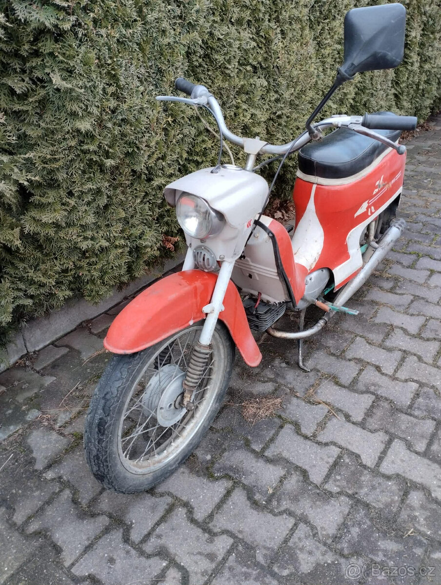 Jawa pionýr 50/20 r.v 1972 s TP + STK