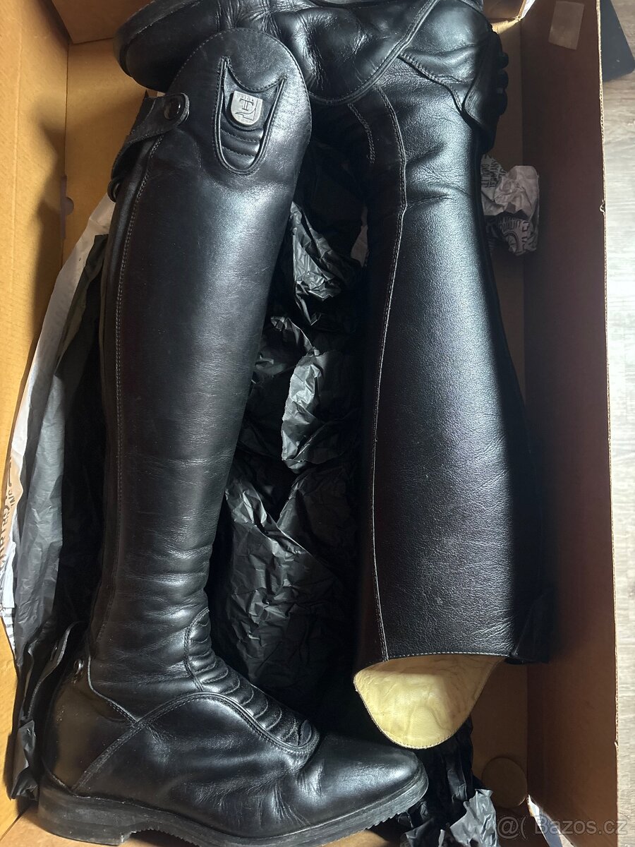 vysoké jezdecké boty Tucci