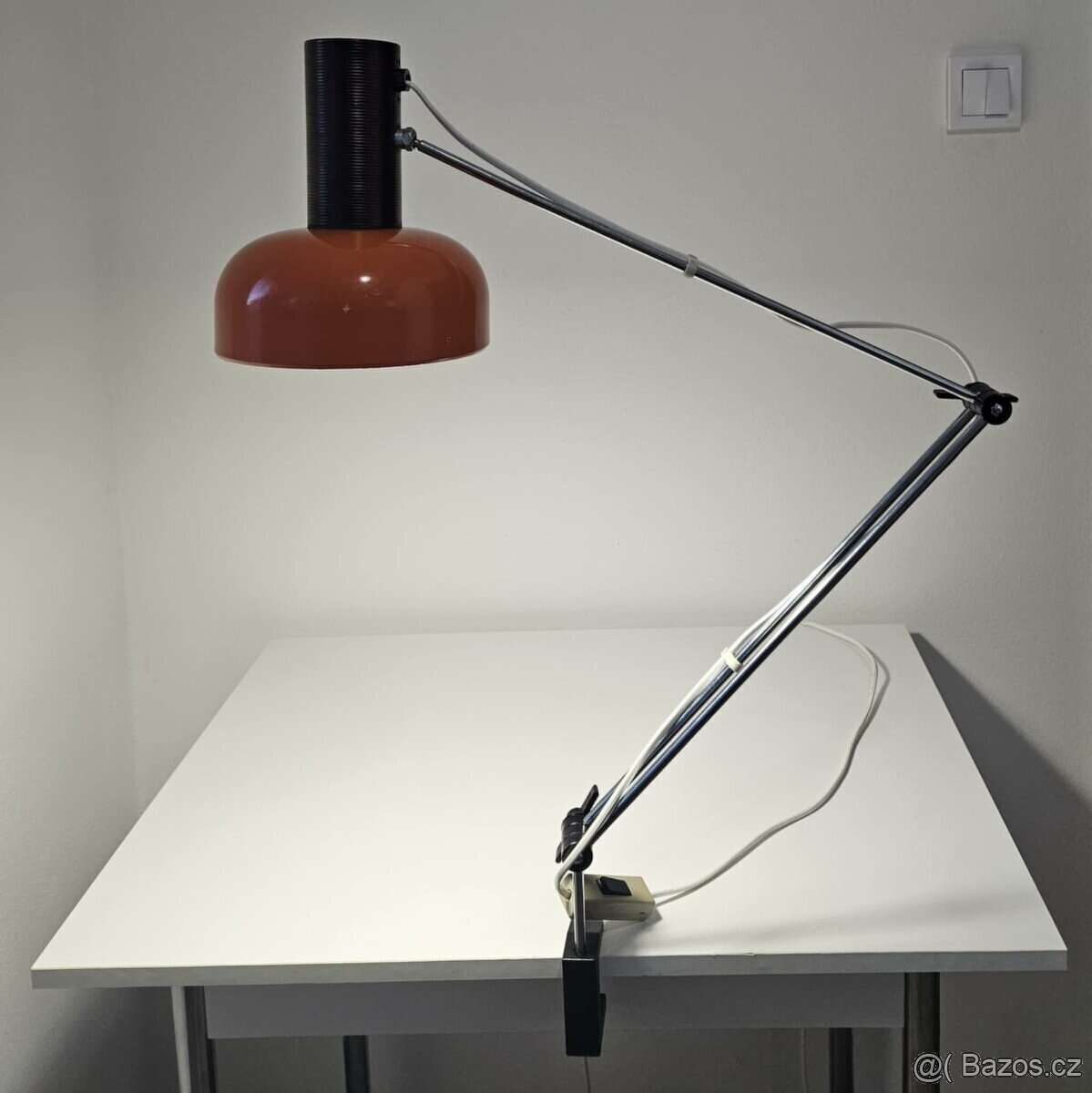 STAROŽITNÁ STOLNÍ LAMPA - 70 " - RETRO