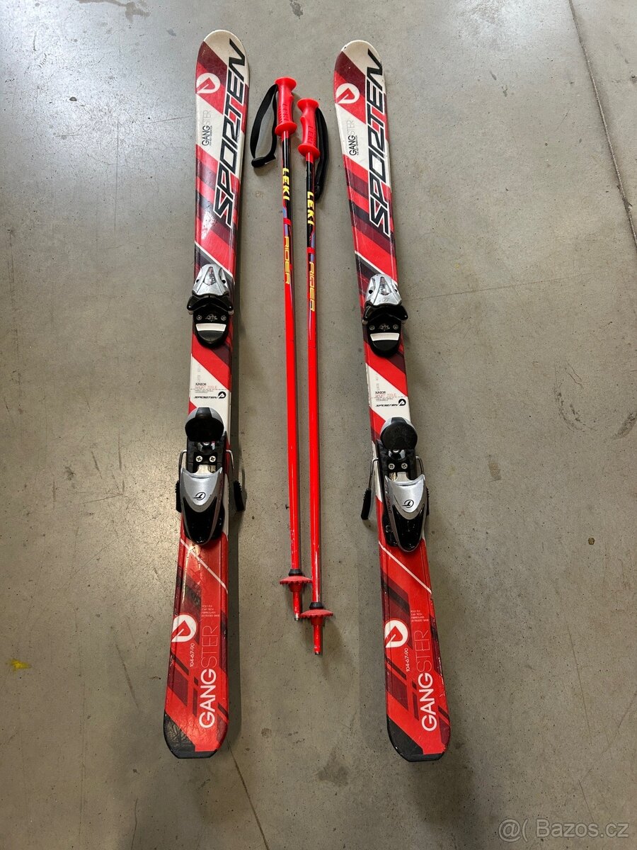 lyžařský komplet pro sportovce s výškou 140 - 145 cm