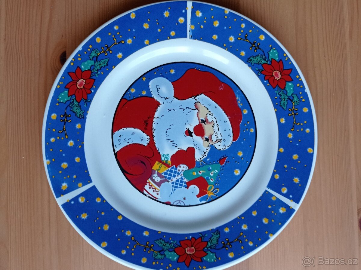 Dětský vánoční talířek