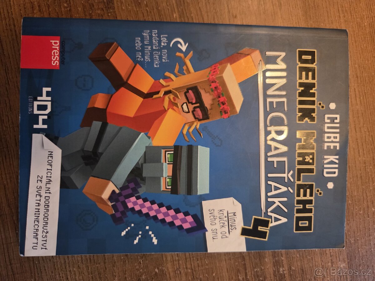 Denik maleho minecraftaka 4,nova kniha