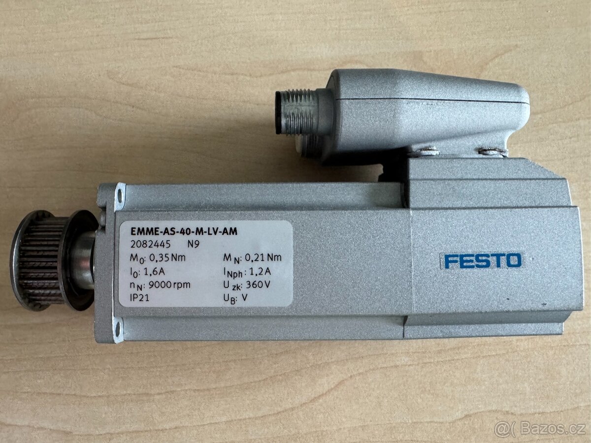 Servo motor Festo EMME-AS-40-M-LV-AM